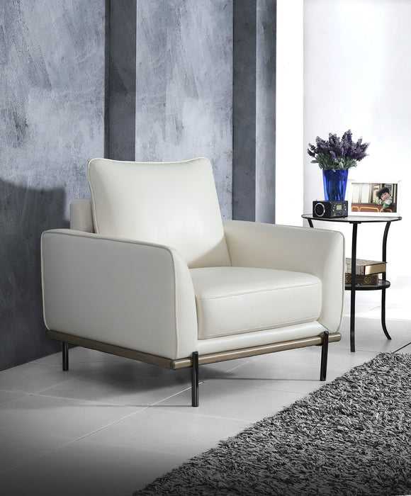 Global Furniture Blanche White Chair