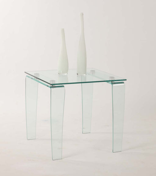 Chintaly VERA 24" Square Glass Lamp Table Top