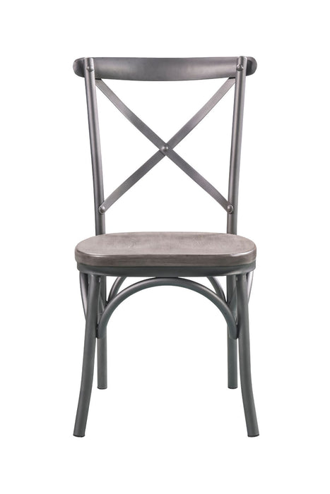 Kaelyn II - Side Chair (Set of 2) - Gray Oak & Sandy Gray