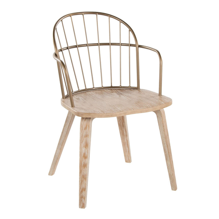 Riley - Arm Chair (Set of 2) - Beige