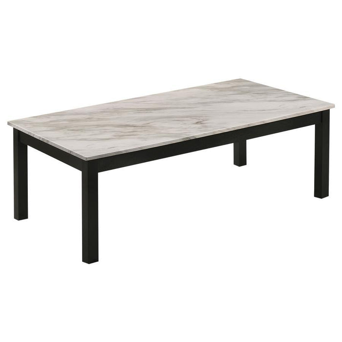 Bates - Faux Marble 3-Piece Occasional Table Set