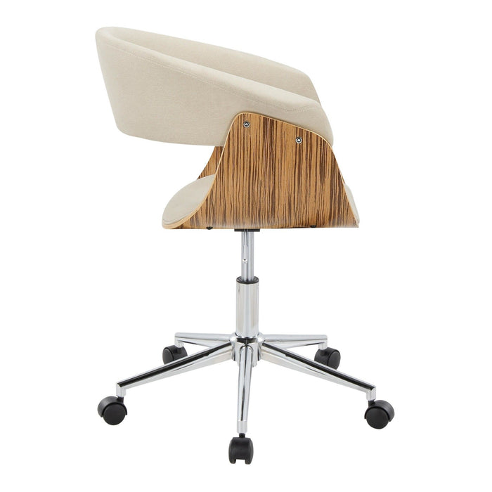 Vintage Mod - Office Chair - Beige