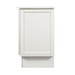 White Creden-ZzZ Brussels Murphy cabinet bed by Arason Enterprises, Inc, showing the closed compact cabinet design with a sleek white finish.
