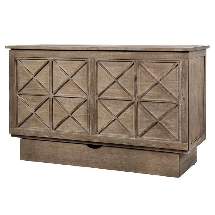 Ash Essex Cabinet Bed by Arason Enterprises, Inc, a Murphy cabinet bed with a sleek wood finish and compact design for versatile sleeping space.