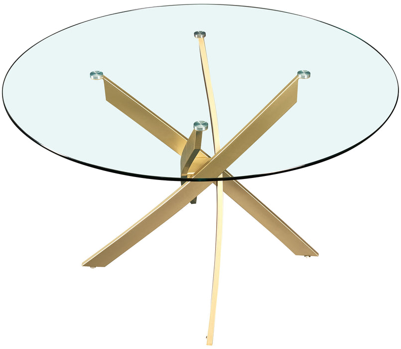 Xander - Dining Table - Gold