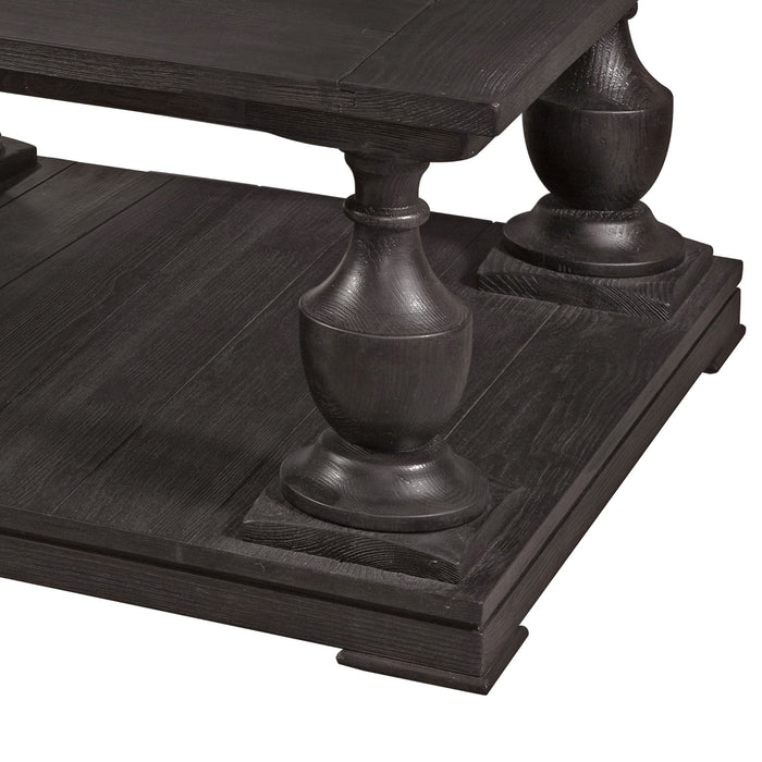Hanover - Square Cocktail Table - Brown