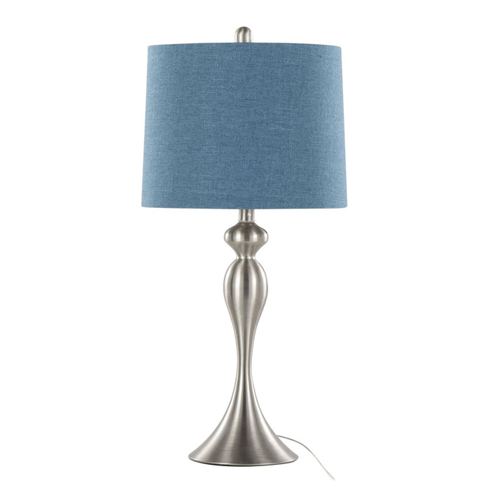 Ashland - 27" Metal Table Lamp (Set of 2) - Blue