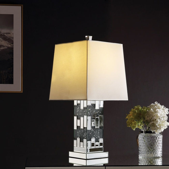 Noralie - Table Lamp - Mirrored - 30"