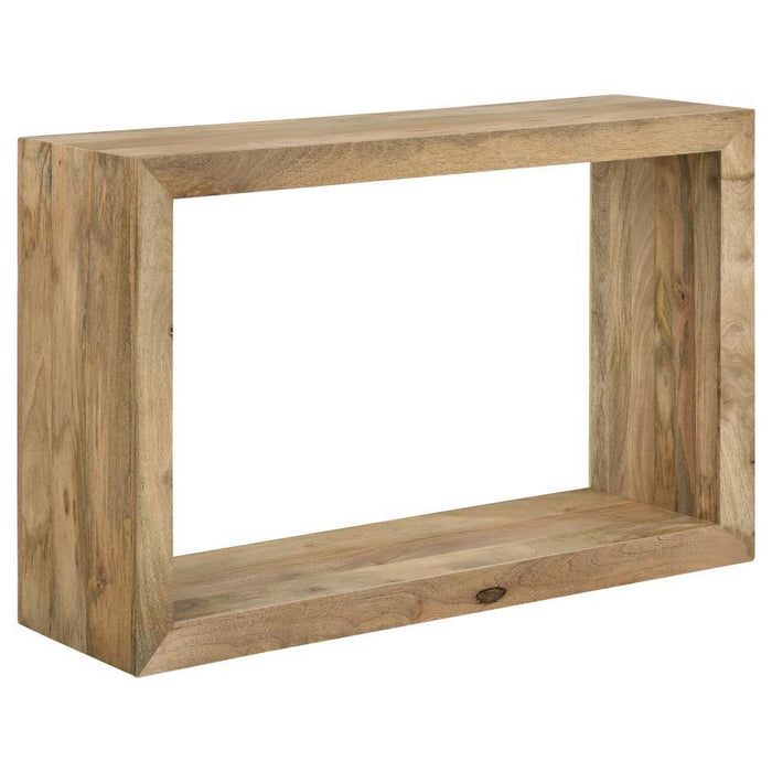Benton - Rectangular Solid Wood Sofa Table - Natural