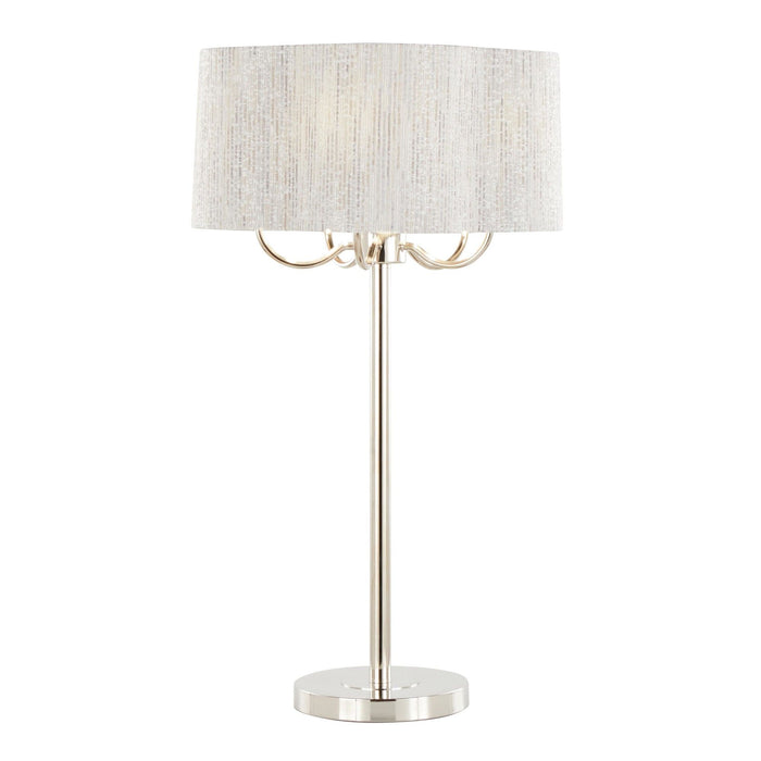 Lily - 30" Metal Table Lamp - Beige