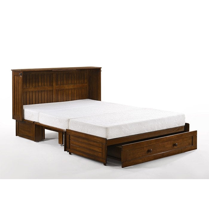 Night & Day Furniture Daisy Murphy Cabinet Bed - Black Walnut
