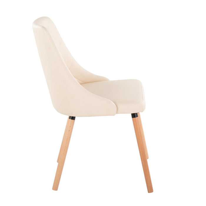 Giovanni - Chair (Set of 2) - Natural And Beige