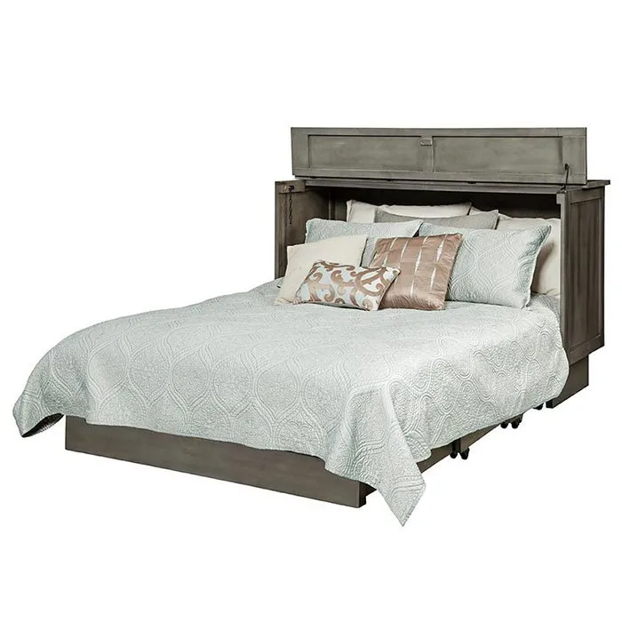 Creden-ZzZ Brussels Cabinet Bed, Charcoal