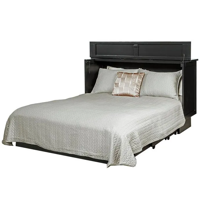 Essex Cabinet Bed, Black