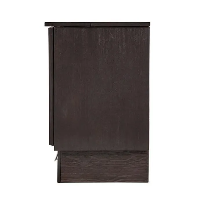 Creden-ZzZ Cabinet Bed in Coffee Finish, Queen