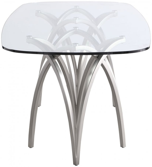 Madelyn - Dining Table - Silver