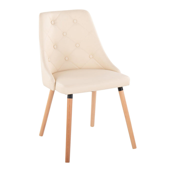 Giovanni - Chair (Set of 2) - Natural And Beige
