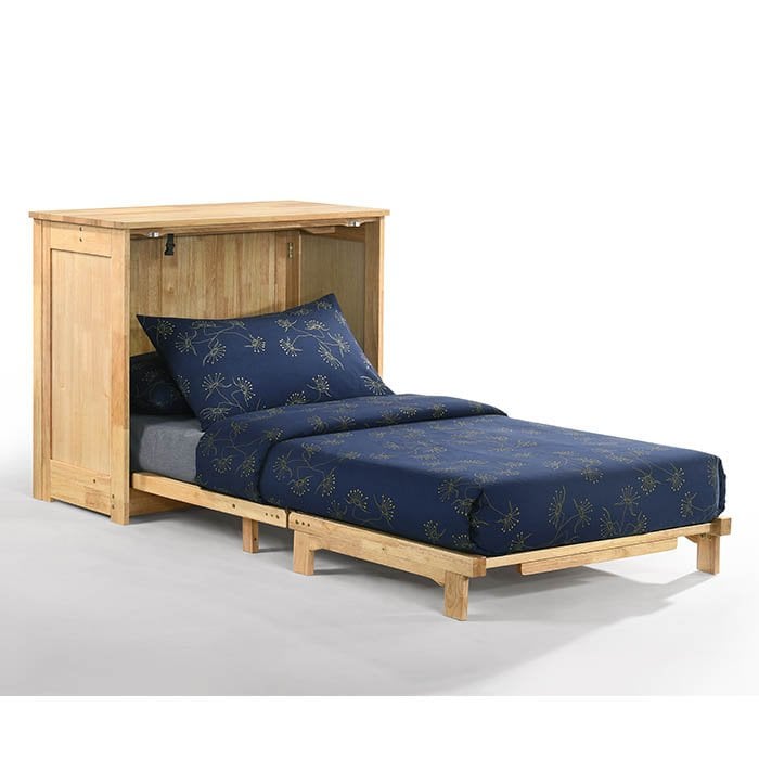Night & Day Furniture Orion Twin Murphy Cabinet Bed - Natural