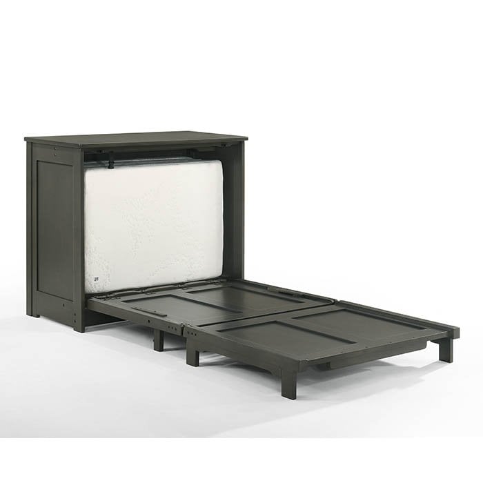 Night & Day Furniture Orion Twin Murphy Cabinet Bed - Stonewash