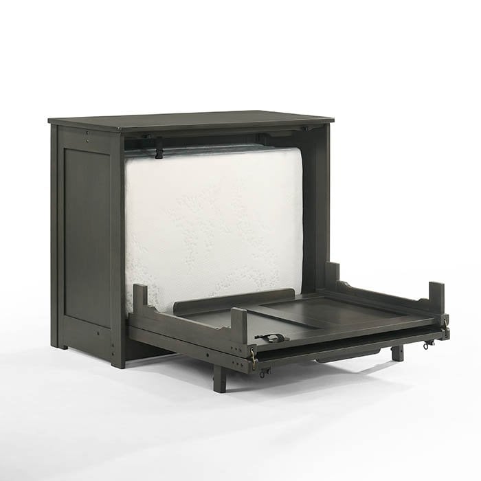 Night & Day Furniture Orion Twin Murphy Cabinet Bed - Stonewash