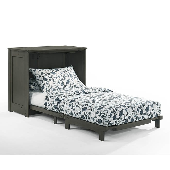 Night & Day Furniture Orion Twin Murphy Cabinet Bed - Stonewash