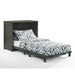 Night & Day Furniture Orion Twin Murphy Cabinet Bed - Stonewash