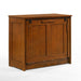Cherry twin Murphy cabinet bed from Night & Day Furniture with a sleek, space-saving design and built-in storage for modern bedrooms.