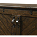 Night & Day Furniture Ranchero Murphy Cabinet Bed - Wildwood Brown